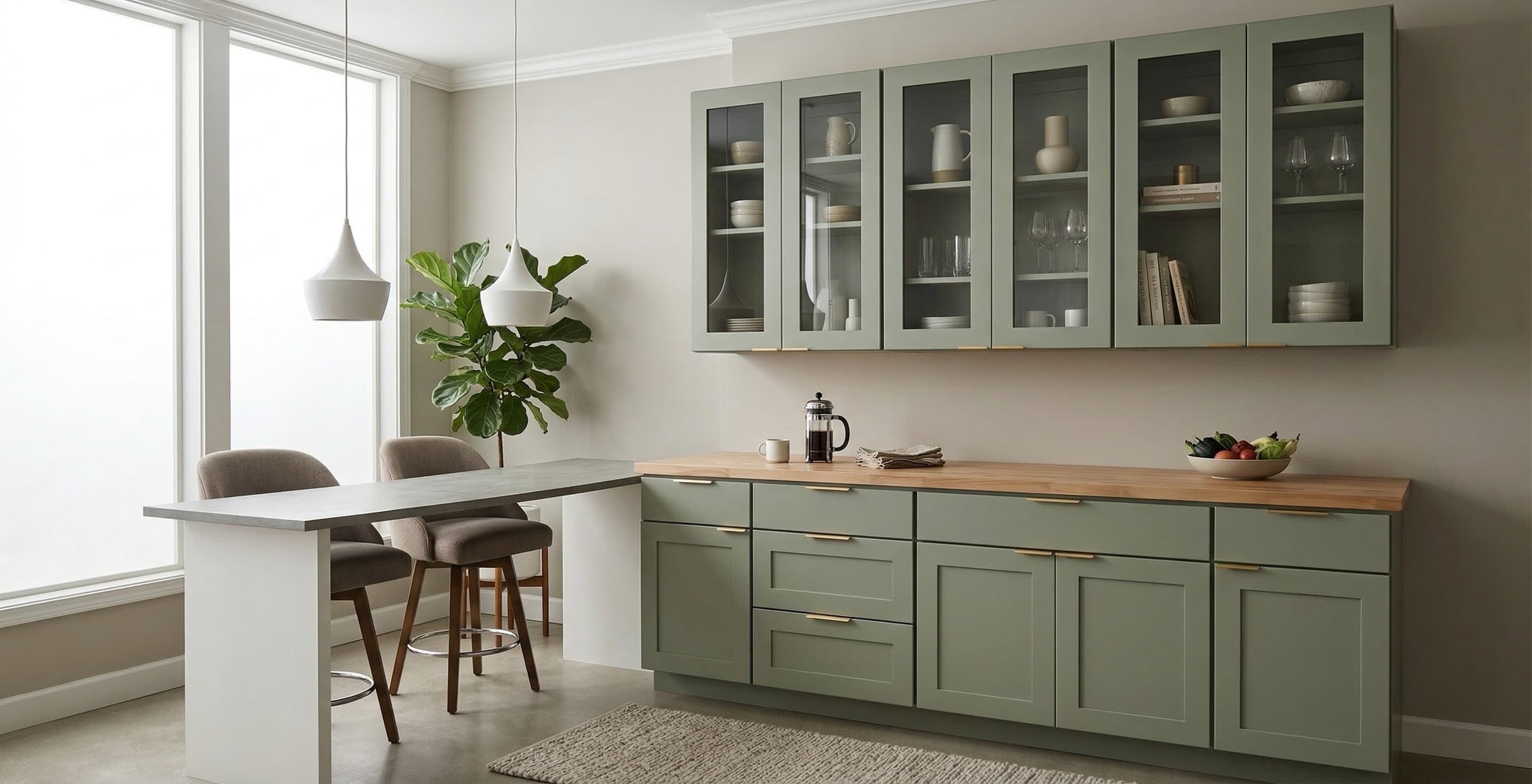 Bitter Sage Dining Nook — generated