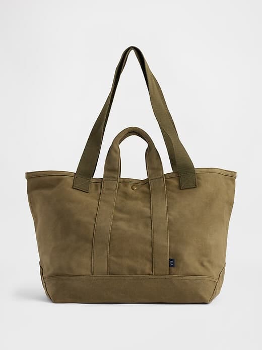 Waxed Canvas Tote Bag — source 1