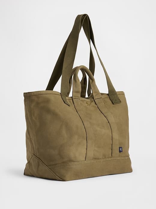 Waxed Canvas Tote Bag — source 2